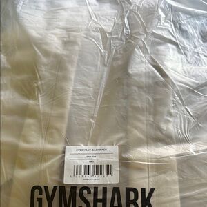 Gymshark Cream Backpack